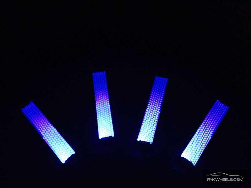 Neon Blue Car Lights Universal For sale Image-1
