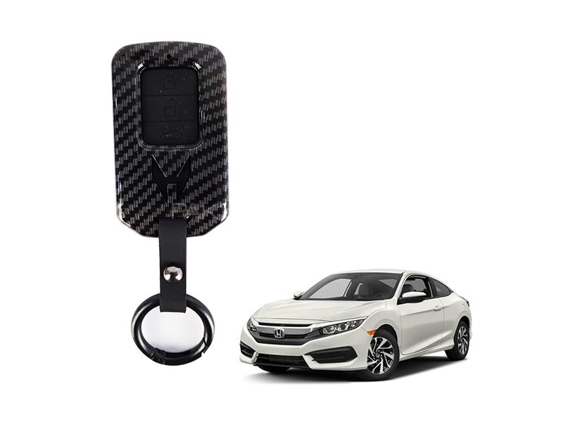 Honda Civic 2016-2021 Carbon Fiber - Black  Image-1