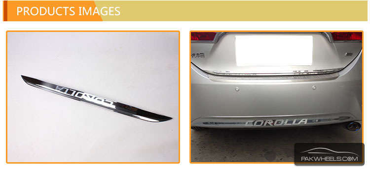Front and Back Bumper Chrome Set For Sale Image-1