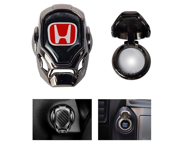Honda Logo Engine Start And Stop Push Button  Image-1
