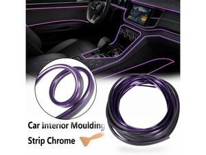 Universal Car Interior Reflective Glow Strip - Purple - 5 Meter Universal Car Interior Reflective Glow Strip - Purple - 5 Meter