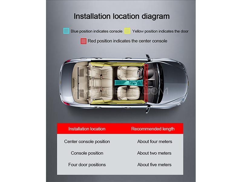 Universal Car Interior Reflective Glow Strip - Red - 5 Meter Universal Car Interior Reflective Glow Strip - Red - 5 Meter Image-4