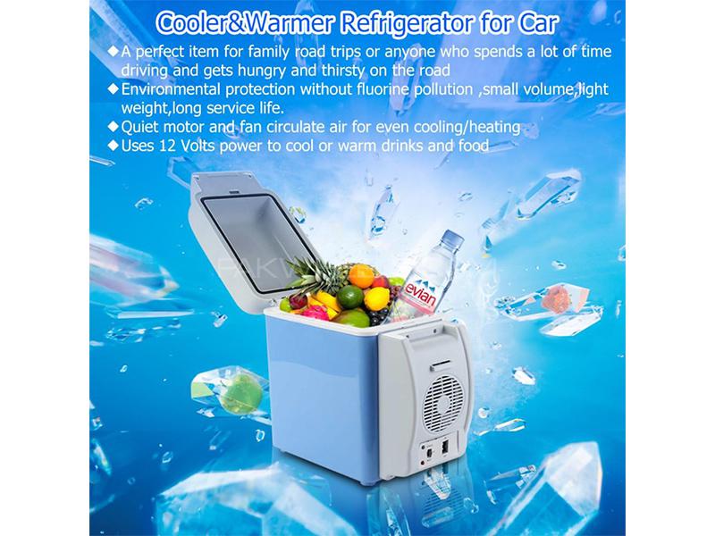 Mini Portable Car Refrigerator Freezer - 12V 7.5L 