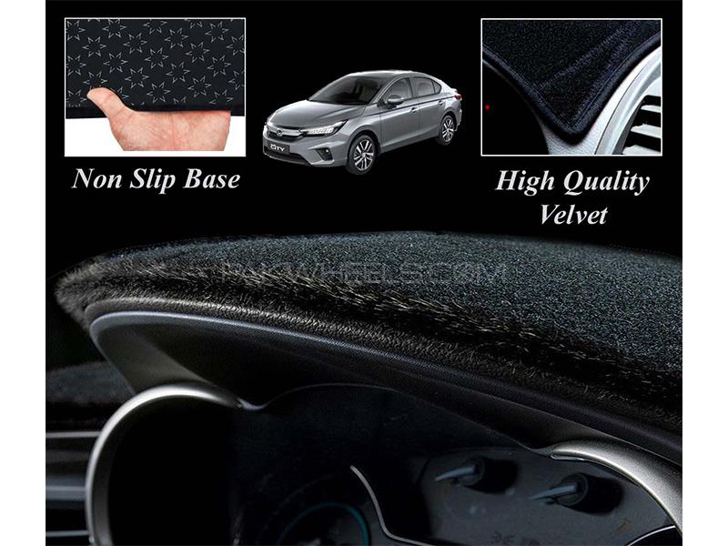 Honda Civic 2022-2023 Velvet Dashboard Carpet Cover | Non Slip | Washable