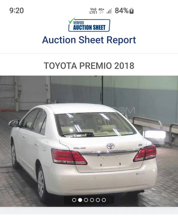 Toyota Premio 2018 for Sale in Lahore Toyota Premio 2018 for Sale in Lahore Image-13