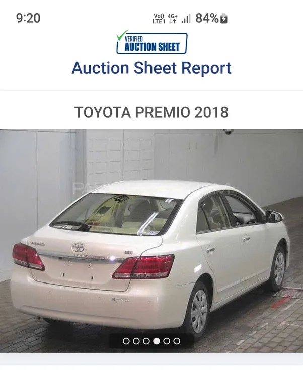 Toyota Premio 2018 for Sale in Lahore Toyota Premio 2018 for Sale in Lahore Image-15