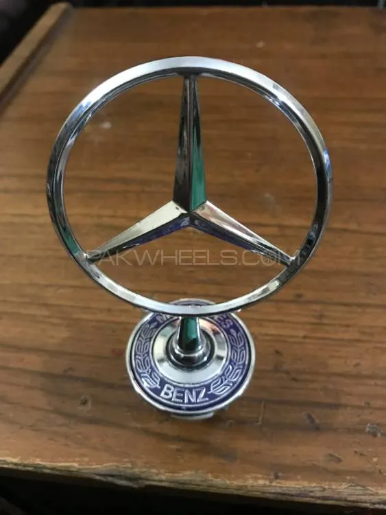 Mercedes Benz Emblem Logo Monogram Star Beidge W123 W203 W204 W220 W222 W211 W205 W202 W210 W124 AMG Image-1