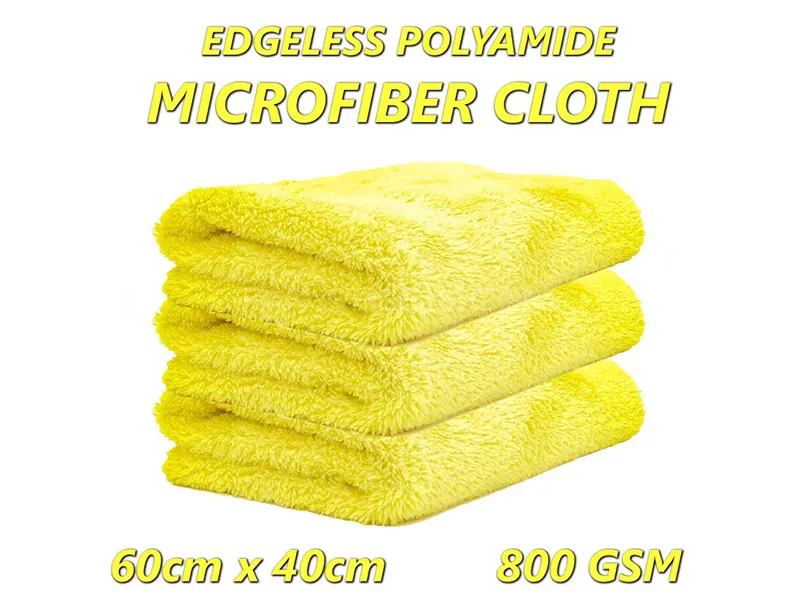 MicroFiber Cloth Synthetic Polyamide 800 GSM | 60x40cm - Pack Of 3 Image-1