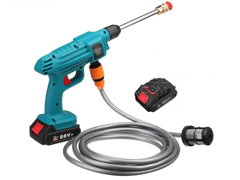 Casta Cordless Rechargeable Electric Pressure Power Washer Gun With Single Battery  Image-1