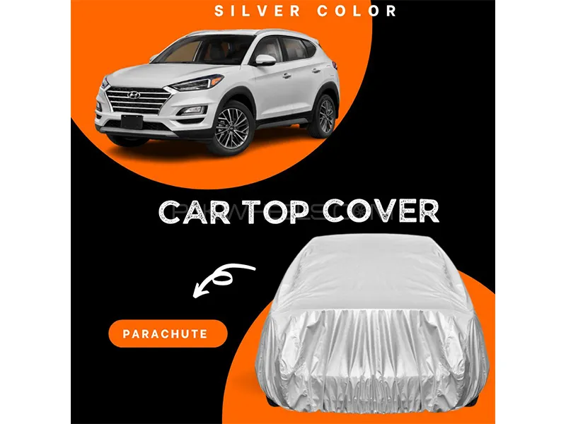 Hyundai Tuscon 2020-2022 Parachute Silver Car Top Cover