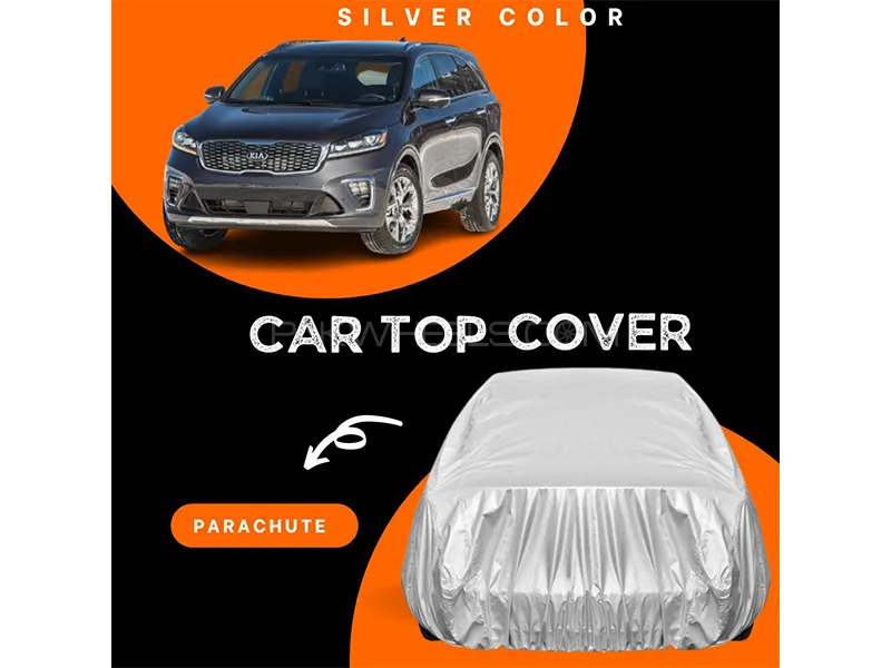 Kia Sorento 2021-2022 Parachute Silver Car Top Cover