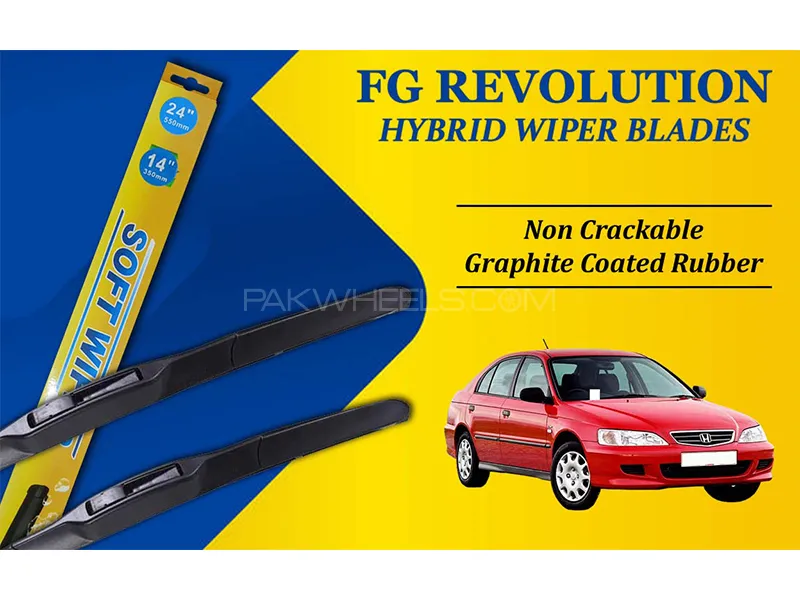 Honda City 1997-2002 FG Wiper Blades | Hybrid Type | Graphite Coated Rubber