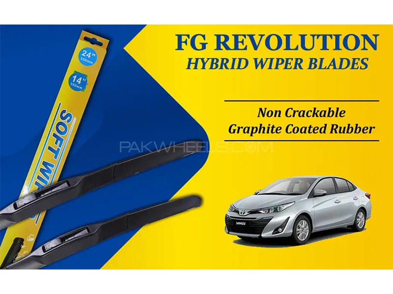 Toyota Yaris 2020-2023 FG Wiper Blades | Hybrid Type | Graphite Coated Rubber