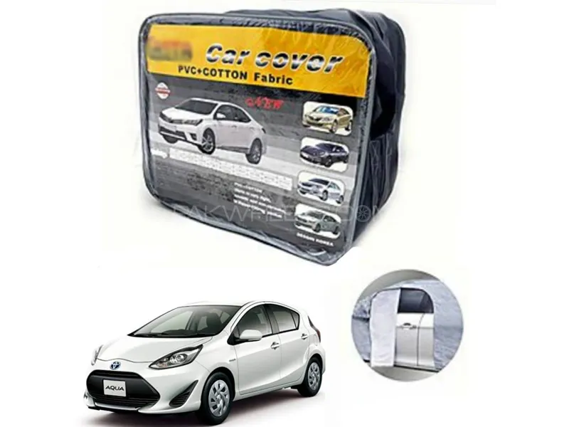 Toyota Aqua 2013-2023 PVC Cotton Top Cover  Image-1