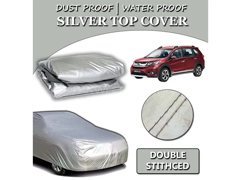 Honda BR-V 2018-2023 Parachute Silver Car Top Cover | Heat Proof | Double Stitched 