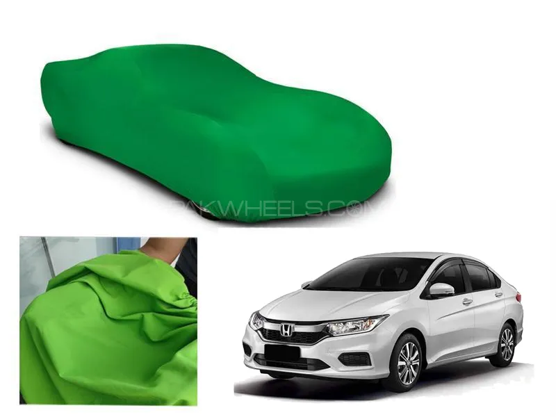 Honda City 2022 Microfiber Coated Anti Scratch And Anti Swirls Water Resistant Top Cover Image-1
