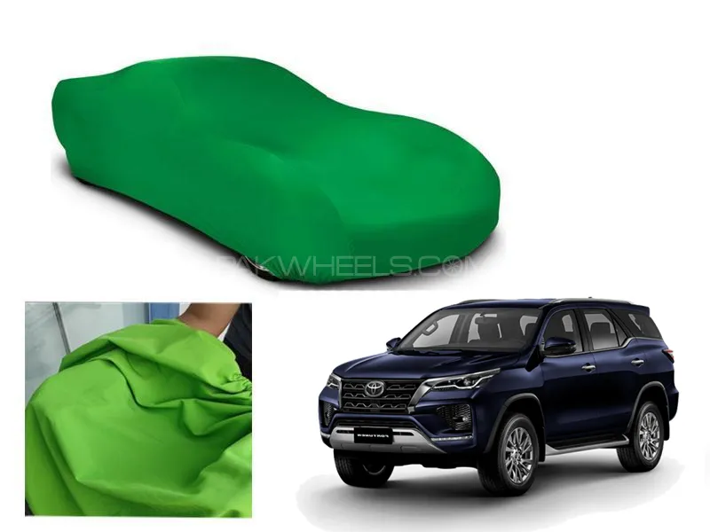 Toyota Fortuner Legender Microfiber Coated Anti Scratch And Anti Swirls Water Resistant Top Cover