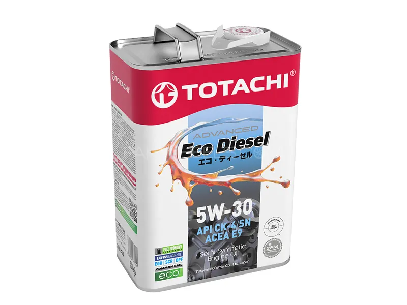 Totachi 5w30 Eco Diesel Ck4 SN Semi Synthetic Engine Oil 4L Image-1