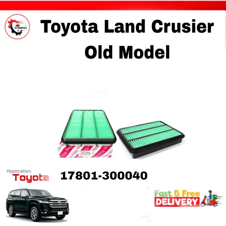 Toyota Land Crusier Air Filter Model (2007-2008) 17801-30040 Image-1