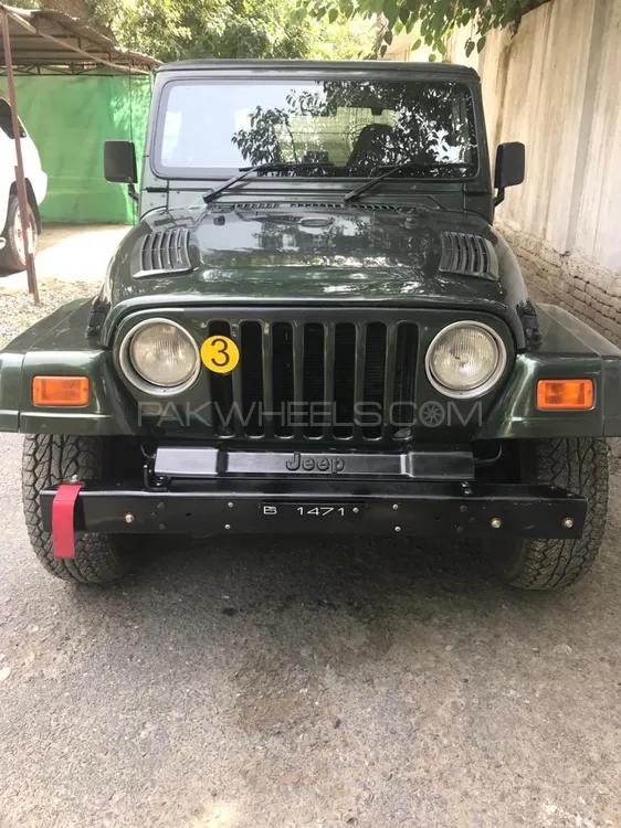 Jeep Wrangler Sahara 1995 for sale in Nowshera cantt | PakWheels