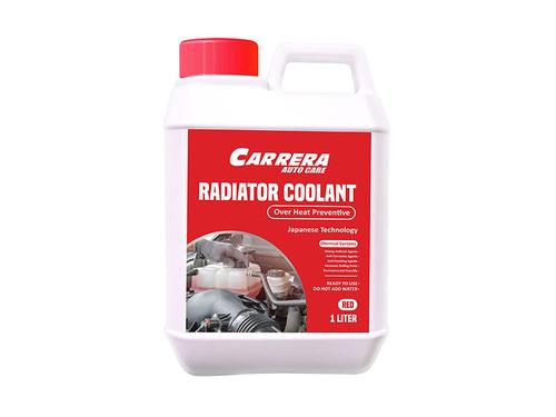 Carrera Radiator Coolant Over Heat Preventive Anti Rust Premixed 1L RED Carrera Radiator Coolant Over Heat Preventive Anti Rust Premixed 1L RED