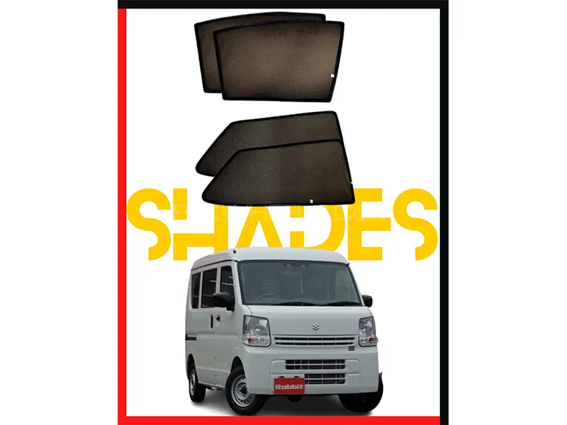 Suzuki Every 2005-2023 Car Door Window Shades - 6 Pcs 