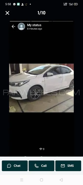 Toyota Corolla 2021 for Sale in Mirpur mathelo Image-1