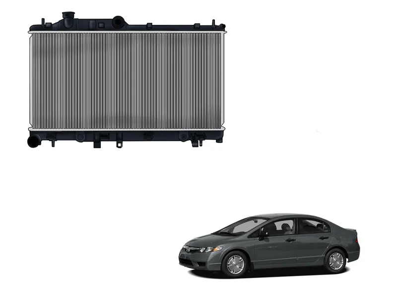 Honda Civic 2007-2012 Radiator Taiwan Manual Transmission Image-1