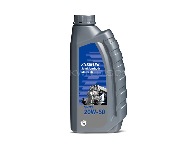 Aisin 20W-50  SEMI SYNTHETIC SN Engine Oil - 1 Litre Image-1