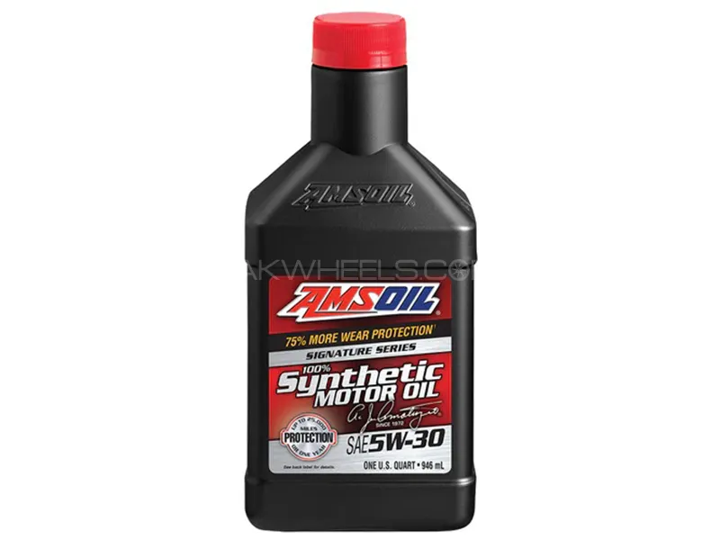 AMSOIL Signature Series 5W-30 Synthetic Motor Oil SN - 1 Litre Image-1