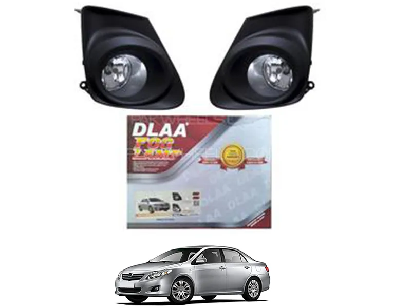 Toyota Corolla 2012-2014 DLAA Fog Lamp Bumper Lights  Image-1