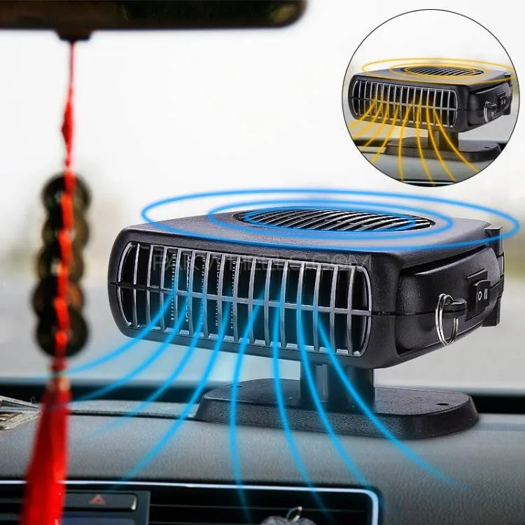 12V Portable Car Vehicle Heating Cooling Heater Fan Car Defroster Demister 200w Image-1