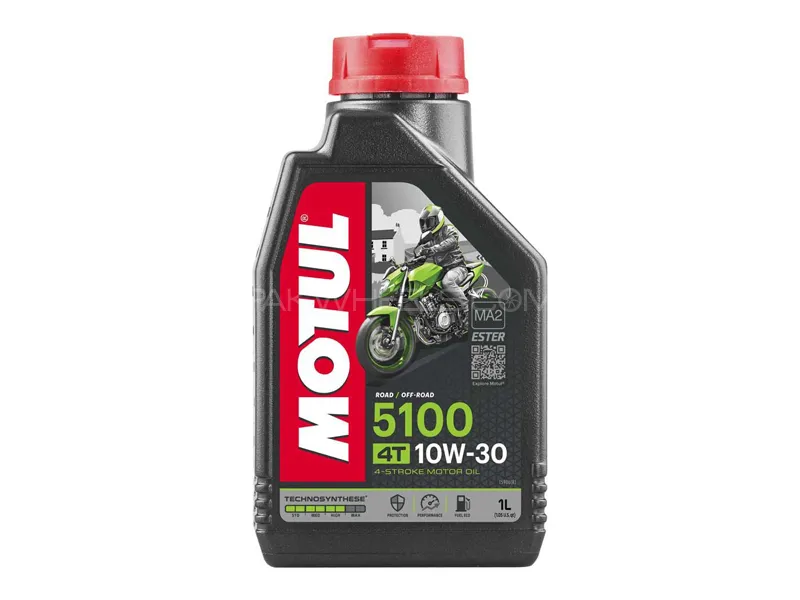 Motul Engine Motor Oil 5100 10w-30 4t-1L Image-1