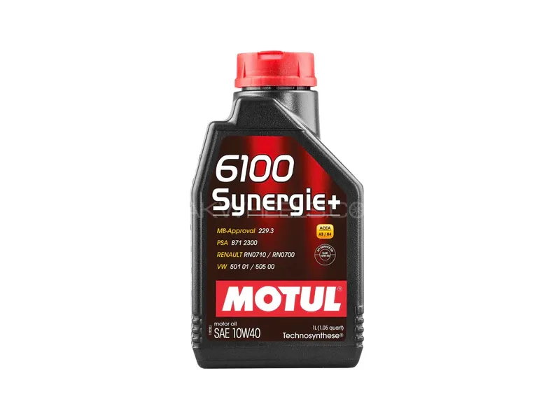 Motul Engine Motor Oil 6100 Synergie Plus 10w-40 1L Image-1