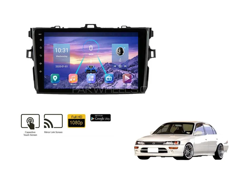 Toyota Corolla 1996-2001 Android Screen Panel IPS Display 9 inch - 1 GB Ram/16 GB Rom Image-1