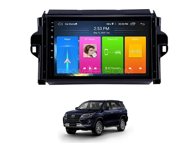 Toyota Fortuner 2016-2023 Android Screen Panel IPS Display 9 inch - 1 GB Ram/16 GB Rom