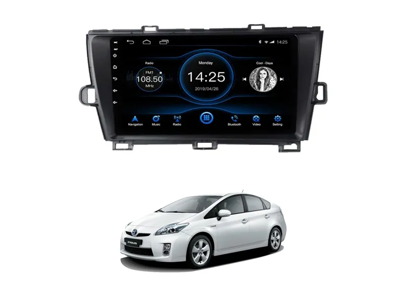 Toyota Prius 2009-2015 1.8 Android Screen Panel IPS Display 9 inch - 2 GB Ram/32 GB Rom