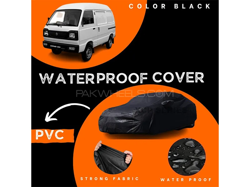 Suzuki Bolan 1988-2023 Polymer Coated Top Cover | Waterproof | Double Stitched | Black 