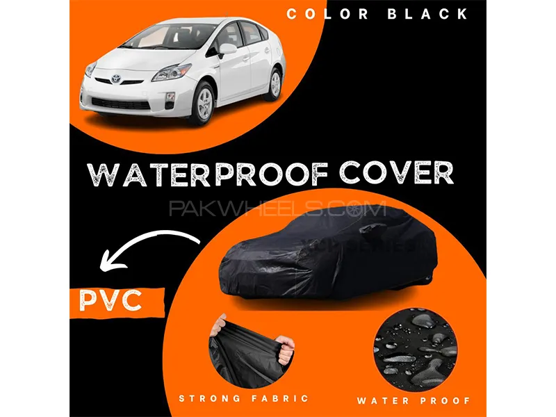 Toyota Prius 1800cc 2009-2015 Polymer Coated Top Cover | Waterproof | Double Stitched | Black 