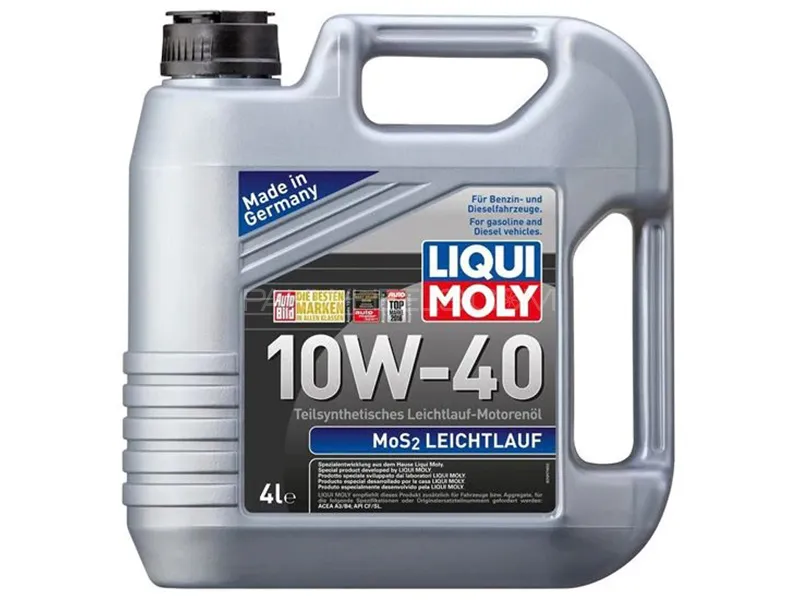 Liqui Moly MOS2 10W-40 API-SL Engine Oil - 4 Litre Image-1