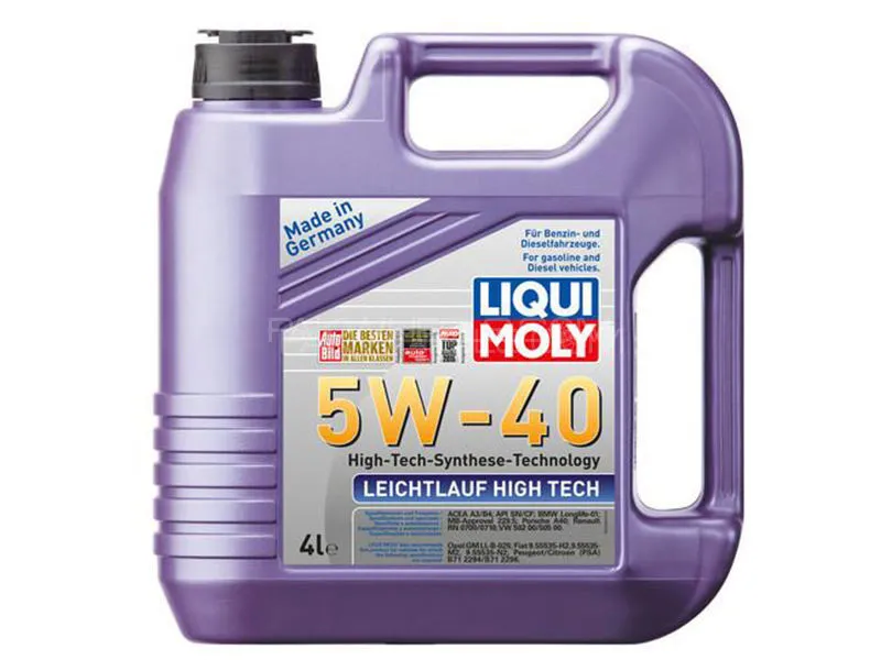 Liqui Moly Leichtlauf High Tech 5W-40 API-SN Engine Oil - 4 Litre