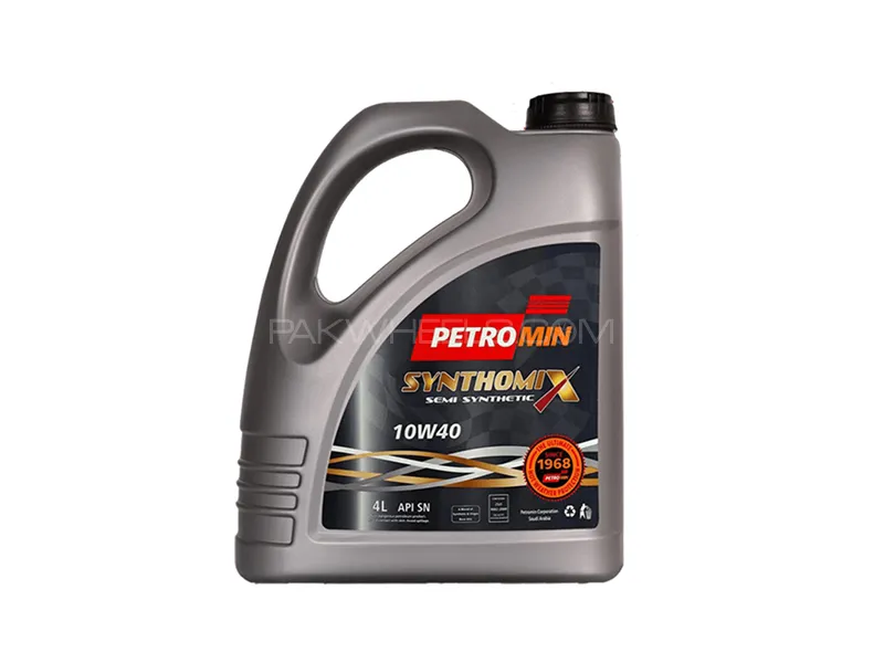 Petromin Synthomix 10W-40 SN Engine Oil - 4L  Image-1