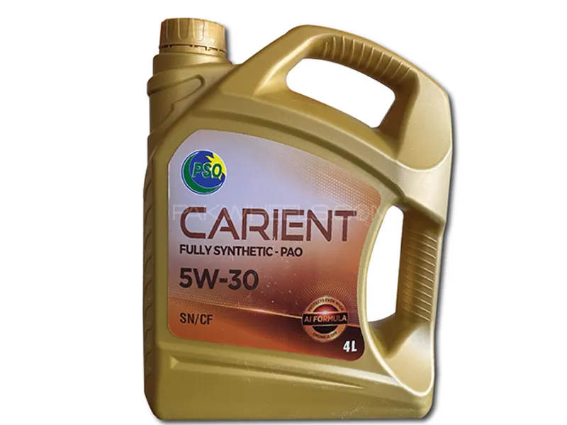 PSO Carient Fully Synthetic 5W-30 SN/CF With AI Formula  OLD Engine Oil - 4L Image-1