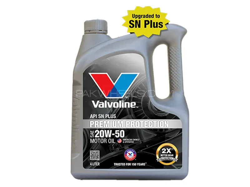 Valvoline Premium Protection 20W-50 SP/SN+ Engine Oil - 4L Image-1