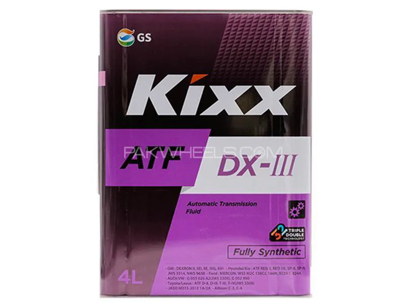 Kixx ATF Dexron 3 - 4L | ATF Gear Oil  Image-1