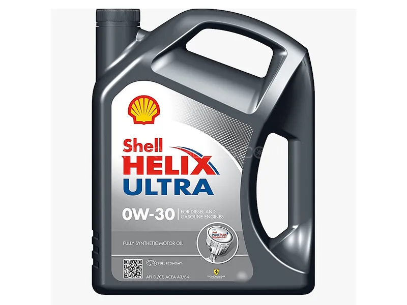 Shell Helix Ultra 0W-30 Engine Oil - 4L Image-1