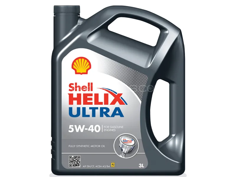 Shell Helix Ultra 5W-40 SN Engine Oil - 3L Image-1
