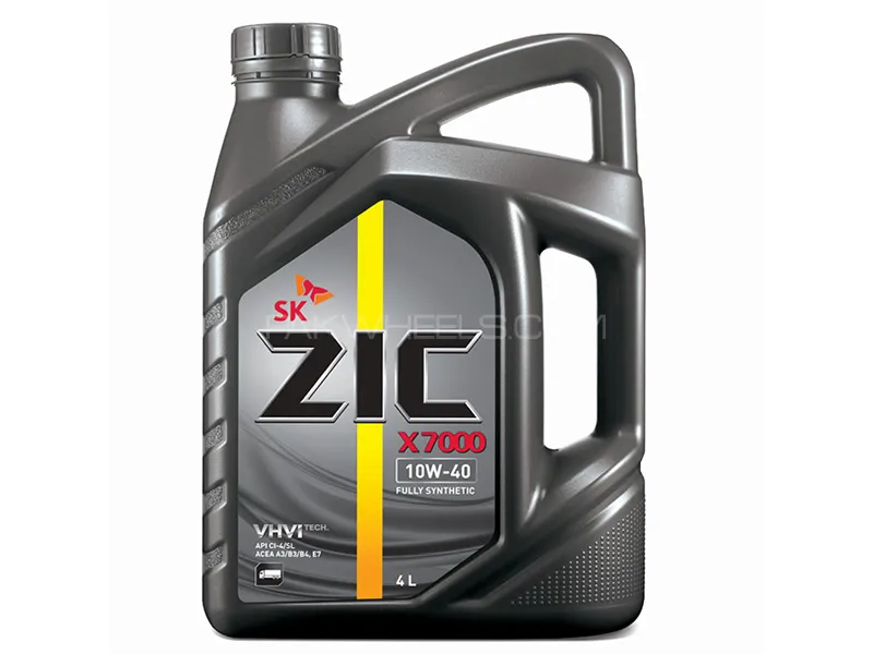Zic X7000 10W-40 Diesel Engine Oil - 4L Image-1