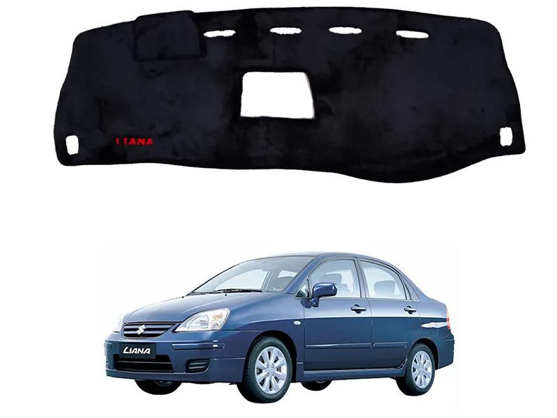 Suzuki Liana 2006-2014 Velvet Dashboard Mat| Dashboard Carpet  Image-1