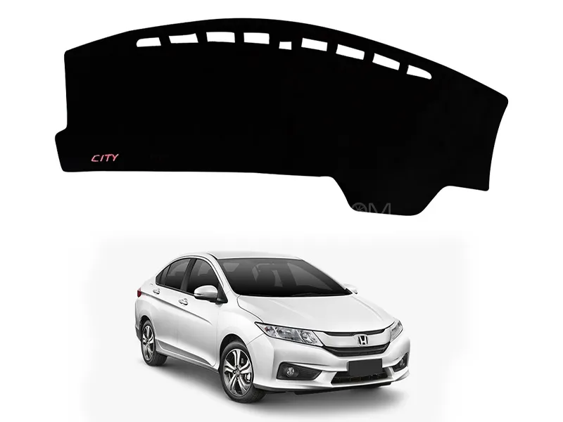Honda City 2021-2023 Velvet Dashboard Matt| Dashboard Carpet  Image-1